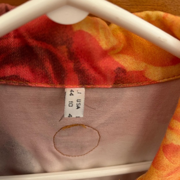 Moschino jeans digital print jean jacket ♥️ US Womens size 10 - Picture 3 of 6